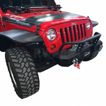 Warrior Products Bumper MOD 1-Piece Design Steel Black - 6577-3