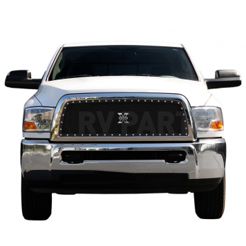 T-Rex Truck Products Grille Insert - Mesh Rectangular Black Powder Coated Steel - 6714511-1