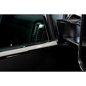 Putco Window Trim - Chrome Plated Stainless Steel Silver - 97501GM