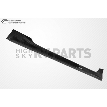 Extreme Dimensions Side Skirt - Gloss Twill Weave Carbon Fiber Black Set of 2 - 108543
