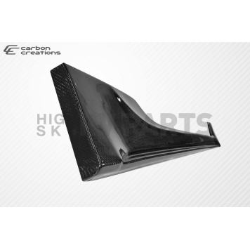 Extreme Dimensions Side Skirt - Gloss Twill Weave Carbon Fiber Black Set of 2 - 108543-1