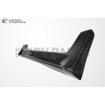 Extreme Dimensions Side Skirt - Gloss Twill Weave Carbon Fiber Black Set of 2 - 108543-2