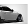 Extreme Dimensions Side Skirt - Gloss Twill Weave Carbon Fiber Black Set of 2 - 108543
