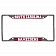 Fan Mat License Plate Frame - University Of South Carolina Logo Metal - 14928