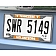 Fan Mat License Plate Frame - University Of Tennessee Logo Metal - 14931