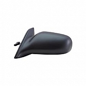 K-Source Exterior Mirror Manual Remote OEM Black Single - 70564T