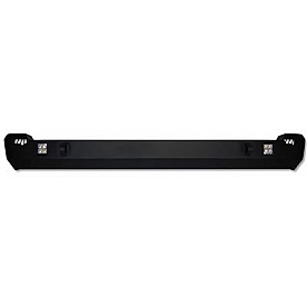 Warrior Products Bumper 1-Piece Design Steel Black - 662