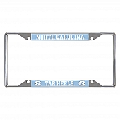 Fan Mat License Plate Frame - University Of North Carolina Chapel Hill Logo Metal - 14901