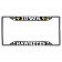 Fan Mat License Plate Frame - University Of Lowa Logo Metal - 14904