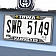 Fan Mat License Plate Frame - University Of Lowa Logo Metal - 14904