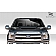 Extreme Dimensions Hood - Fiberglass Black - 112577