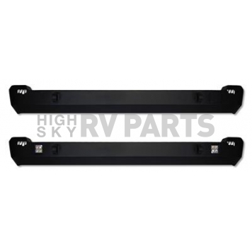 Warrior Products Bumper 1-Piece Design Steel Black - 663