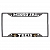 Fan Mat License Plate Frame - University Of Missouri Logo Metal - 14916
