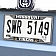Fan Mat License Plate Frame - University Of Missouri Logo Metal - 14916