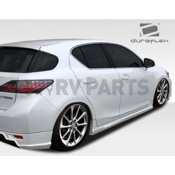 Extreme Dimensions Side Skirt - Primered Fiberglass Reinforced Plastic Black Set of 2 - 108427
