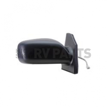 K-Source Exterior Mirror Electric OEM Black Single - 70565T