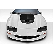Extreme Dimensions Hood - Fiberglass Reinforced Plastic Black - 112539