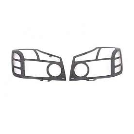 Auto Ventshade (AVS) Headlight Cover - Acrylic Smoke Full Cover Set Of 2 - 337203
