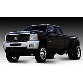 T-Rex Truck Products Grille Insert - Mesh Rectangular Black Powder Coated Steel - 6711151