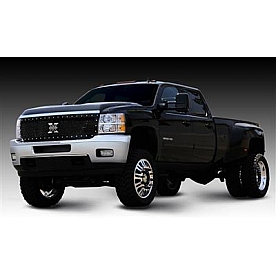 T-Rex Truck Products Grille Insert - Mesh Rectangular Black Powder Coated Steel - 6711151