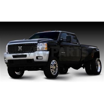 T-Rex Truck Products Grille Insert - Mesh Rectangular Black Powder Coated Steel - 6711151