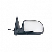 K-Source Exterior Mirror Electric OEM Silver Single - 62026G
