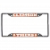 Fan Mat License Plate Frame - University Of Clemson Logo Metal - 14850
