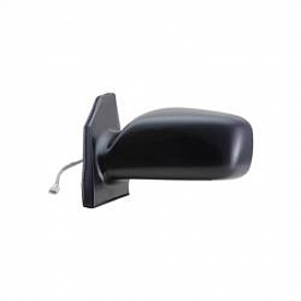 K-Source Exterior Mirror Electric OEM Black Single - 70566T