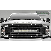 T-Rex Truck Products Grille Insert - Mesh Rectangular Black Powder Coated Steel - 6315471