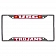 Fan Mat License Plate Frame - University Of Southern California Logo Metal - 14802
