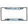 Fan Mat License Plate Frame - University Of Florida Logo Metal - 14811