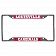 Fan Mat License Plate Frame - University Of Louisville Logo Metal - 14820