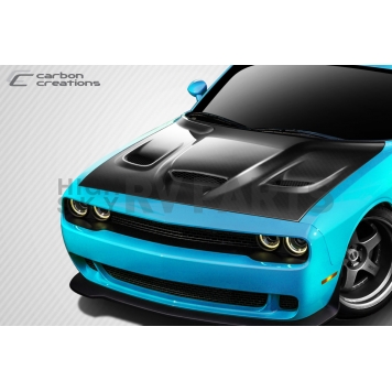 Extreme Dimensions Hood - Gloss Carbon Fiber Black - 112475-1