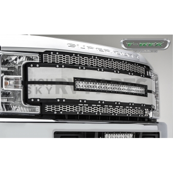 T-Rex Truck Products Grille Insert - Mesh Rectangular Black Aluminum - 6315485-2