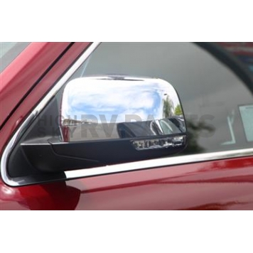 TFP (International Trim) Exterior Mirror Cover Driver And Passenger Side Silver Set Of 2 - 598
