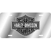 Chroma Graphics License Plate - Harley Davidson Logo Acrylic - 1903