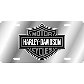 Chroma Graphics License Plate - Harley Davidson Logo Acrylic - 1903