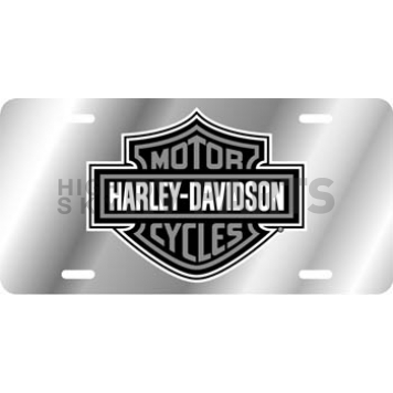 Chroma Graphics License Plate - Harley Davidson Logo Acrylic - 1903