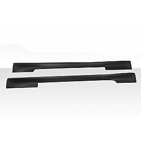 Extreme Dimensions Side Skirt - Primered Fiberglass Reinforced Plastic Black Set of 2 - 108218