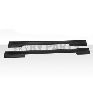 Extreme Dimensions Side Skirt - Primered Fiberglass Reinforced Plastic Black Set of 2 - 108218