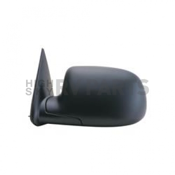 K-Source Exterior Mirror Manual OEM Black Single - 62030G