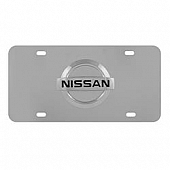Pilot Automotive License Plate - Nissan Stainless Steel - LP151B