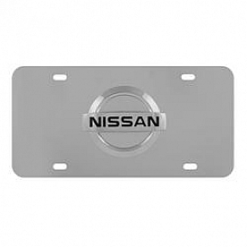 Pilot Automotive License Plate - Nissan Stainless Steel - LP151B