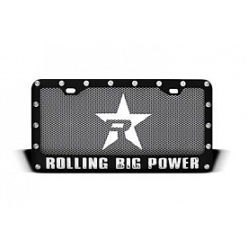 RBP (Rolling Big Power) License Plate - RBP Star Black - 4121ZR