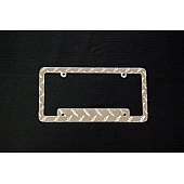 Owens Products License Plate - Silver Aluminum - 39276