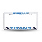 POWERDECAL License Plate Frame - Tennessee Titans Plastic - FC0301