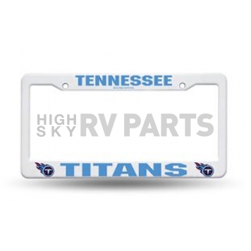 POWERDECAL License Plate Frame - Tennessee Titans Plastic - FC0301