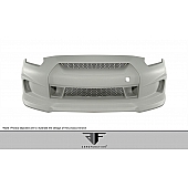 Extreme Dimensions Bumper Cover Plain Aero Function AF-1 Glass Fiber Composites - 107394