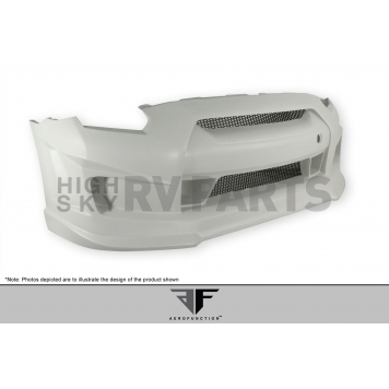 Extreme Dimensions Bumper Cover Plain Aero Function AF-1 Glass Fiber Composites - 107394-1