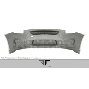 Extreme Dimensions Bumper Cover Plain Aero Function AF-1 Glass Fiber Composites - 107394-2
